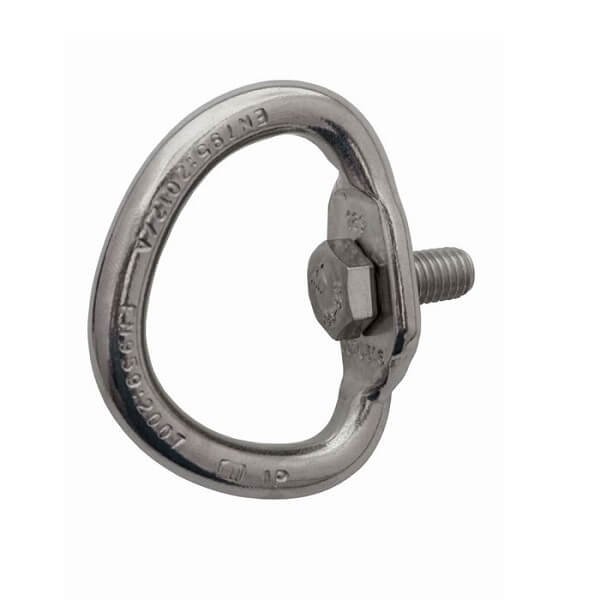 אוזן עיגון 8ממ פרופיל עגול כולל בורג   ANELLOX