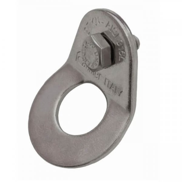 אוזן עיגון זוויתית 10ממ כולל בורג 16ממ   WING