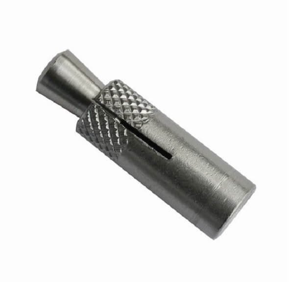 דיבל פלדת אל-חלד 12ממ באורך 30ממ  כולל קונוס פתיחה RAINOX