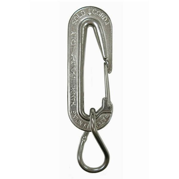 טבעת עזר מפלדה למכשירי גלישה  על חבל בודד   HANDY