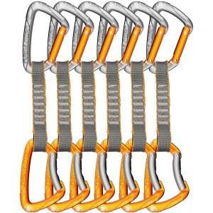 סט 6 ראנרים באורך 11סמ עם רצועת ניילון וטבעות קי-לוק FLINT EXPRESS KIT PA