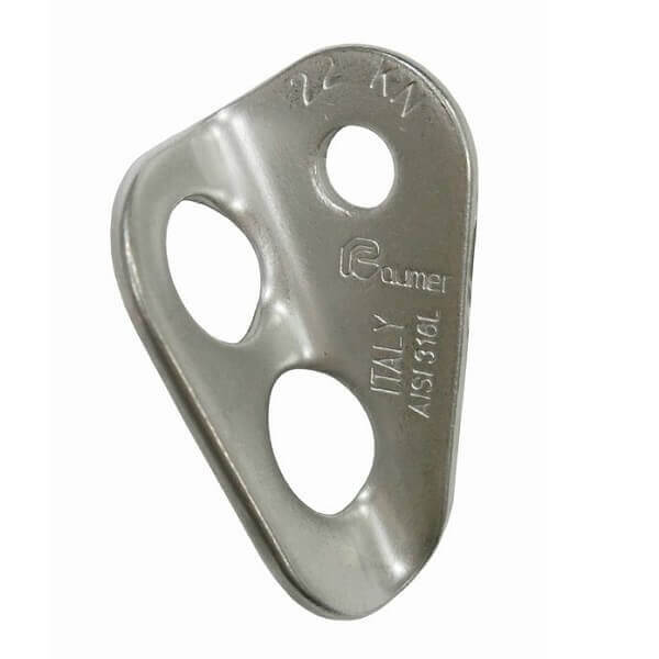 אוזן לעוגן חץ 10ממ שני חורים  לחיבור עגינות ALIEN Ø10