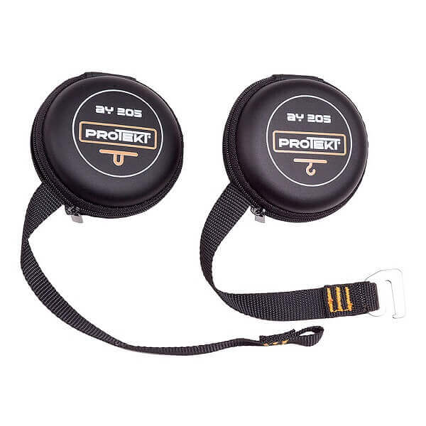 זוג רצועות טראומה בפאוצ' עם רוכסן PROTEKT