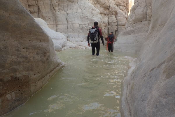 נחל הדרג'ה- אבן גיר