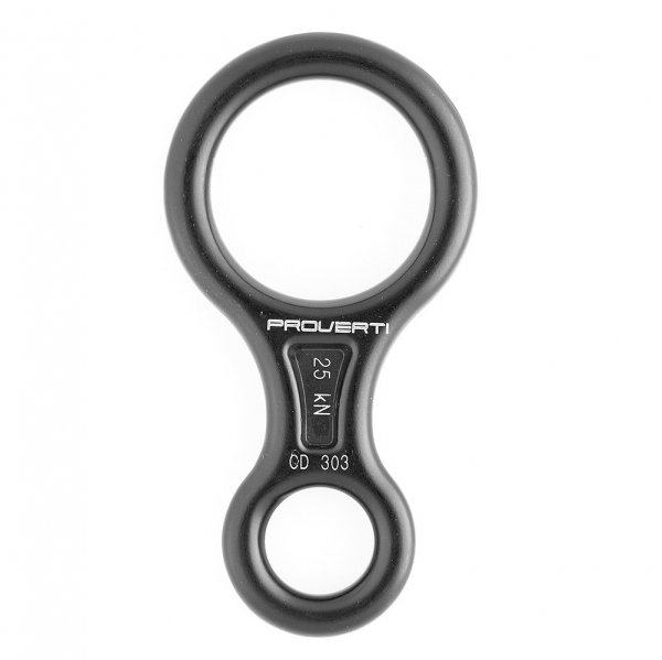 שמינית שחורה 25KN 8-13mm Eight Decender