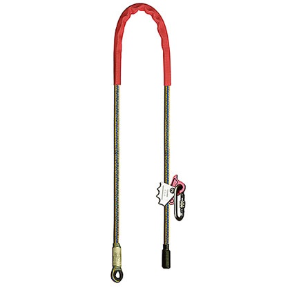 חבל/כבל פנימי 13ממ 2מ' כולל אגרופן וטבעת סנאפהוק