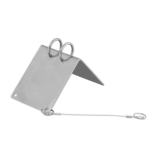 מגן פינה מפלדת אל-חלד לחבל יחיד Rope edge guard