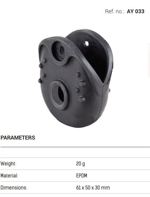 טימבל גומי לקיבוע חבל על טבעת Thimble guard