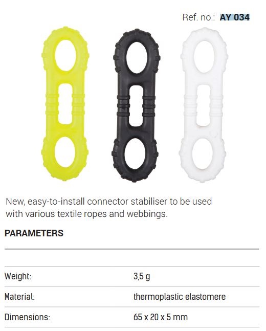 גומייה אוניברסלית לקיבוע חבל על טבעת