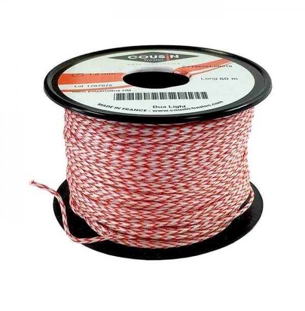 חבל זריקה 1.6ממ HMPE 200daN ופוליפרופילן 60מ