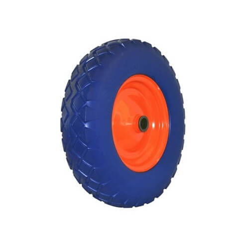 גלגל מגומי מלא להחלפה בעגלת פינויי גזם