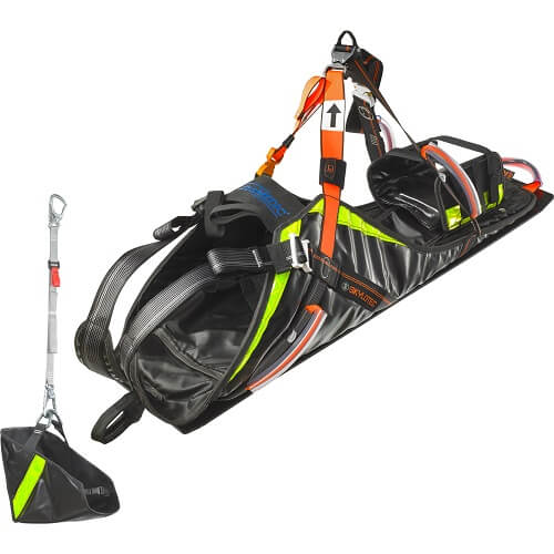 סט אלונקה CONREST וסל קיבוע לרגלים