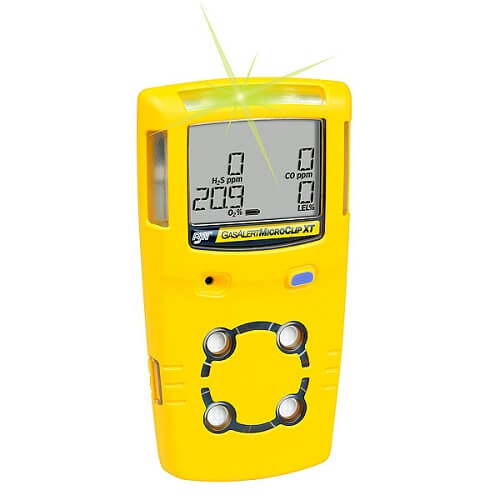 גלאי 4 גזים microclip XT